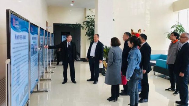 兰州市停车场建设联审联批现场调研会在兰州36365线路检测中心澳泊智能设备有限公司举行