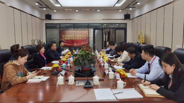 甘肃省委统战部副部长、省工商联党组书记苟天宏一行莅临兰州36365线路检测中心集团检查指导工作